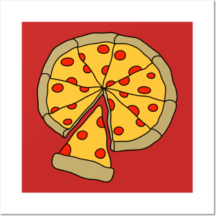 Pizza Pie and Pizza Slice Posters and Art